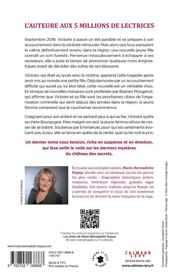 Back cover of Le château des secrets Tome 3 : les coeurs apaisés