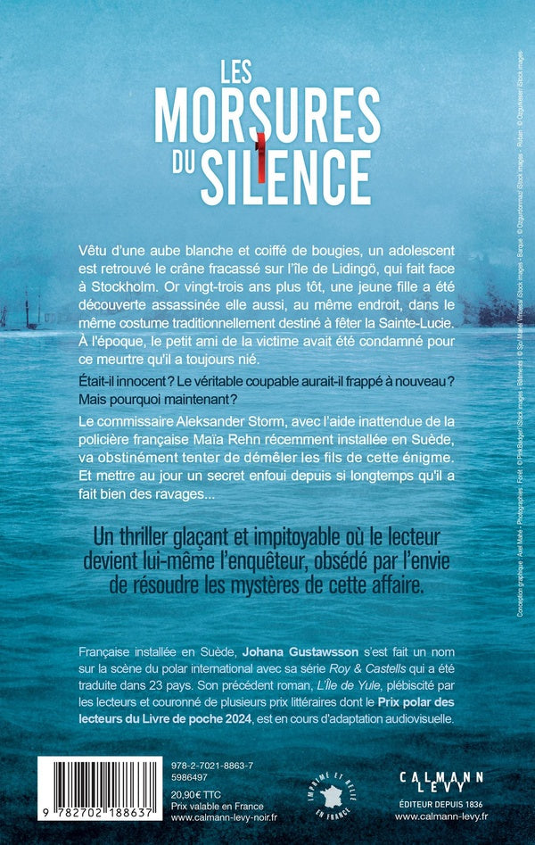 Back cover of Les morsures du silence