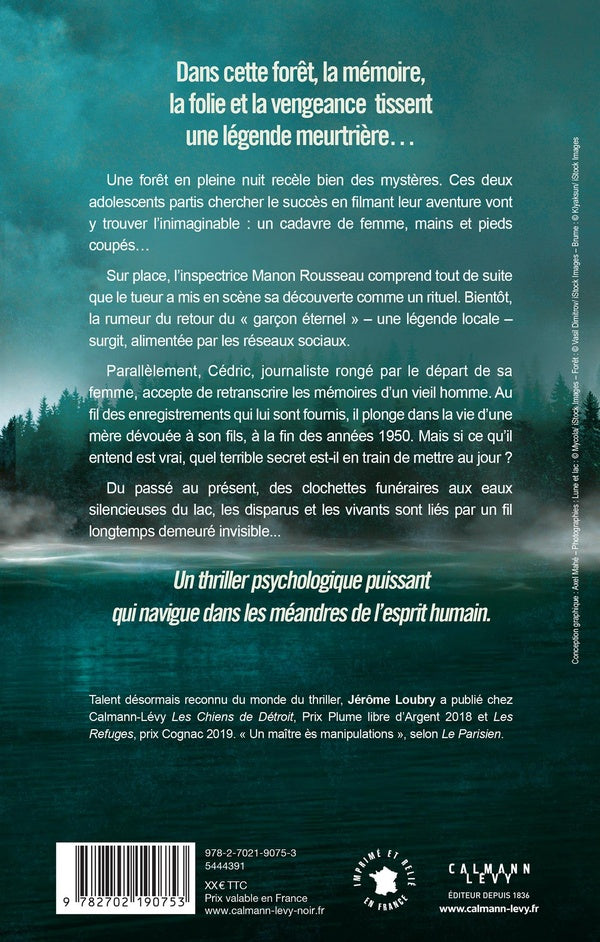 Back cover of Le Garçon éternel