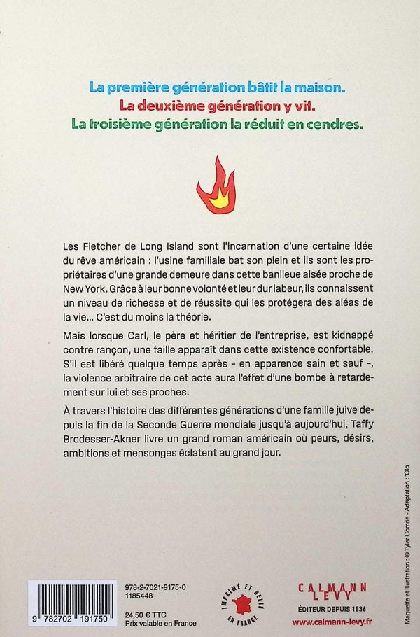 Back cover of Le Compromis de Long Island