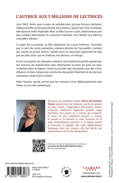 Back cover of Albane Tome 4 : Des coeurs dans la tourmente