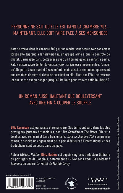 Back cover of Dans la chambre 706