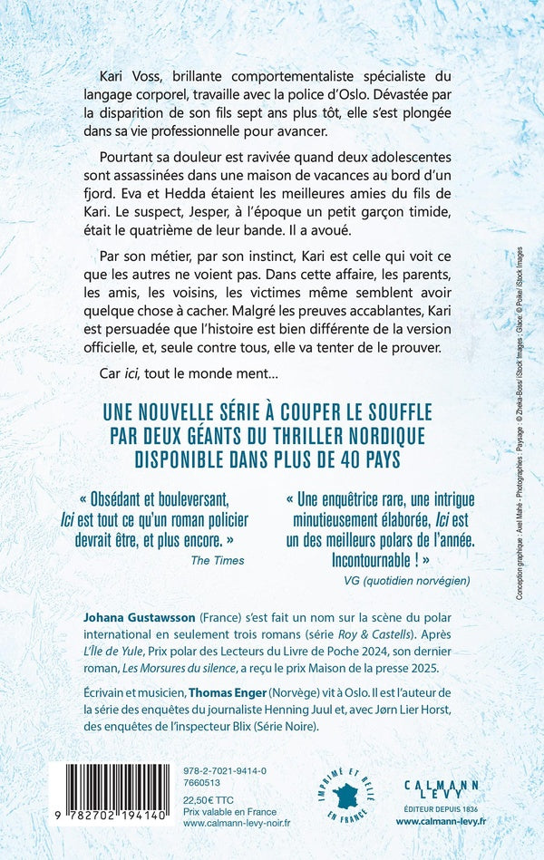 Back cover of Ici