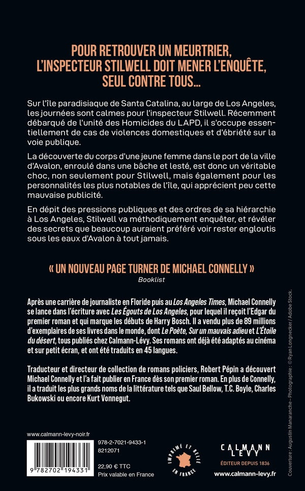 Back cover of Sous les eaux d'Avalon