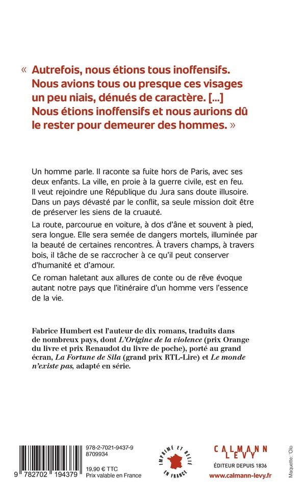 Back cover of De l'autre côté de la vie