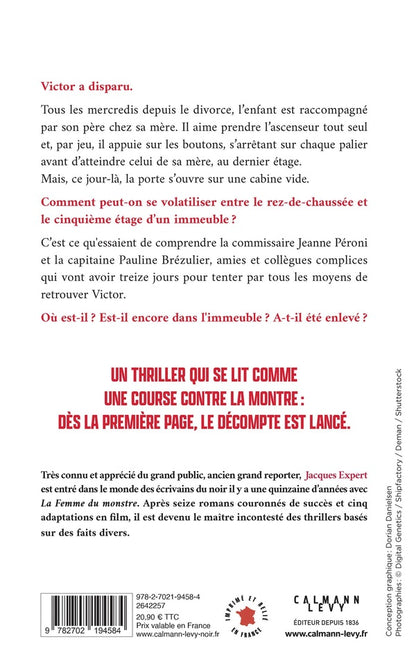 Back cover of L'Ascenseur