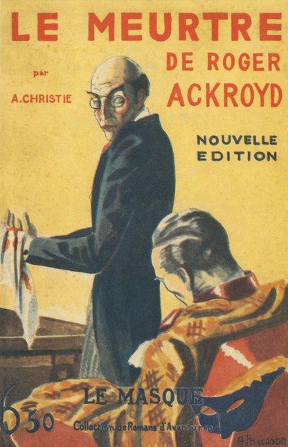 Front cover of Le meurtre de Roger Ackroyd                     (édition de luxe)