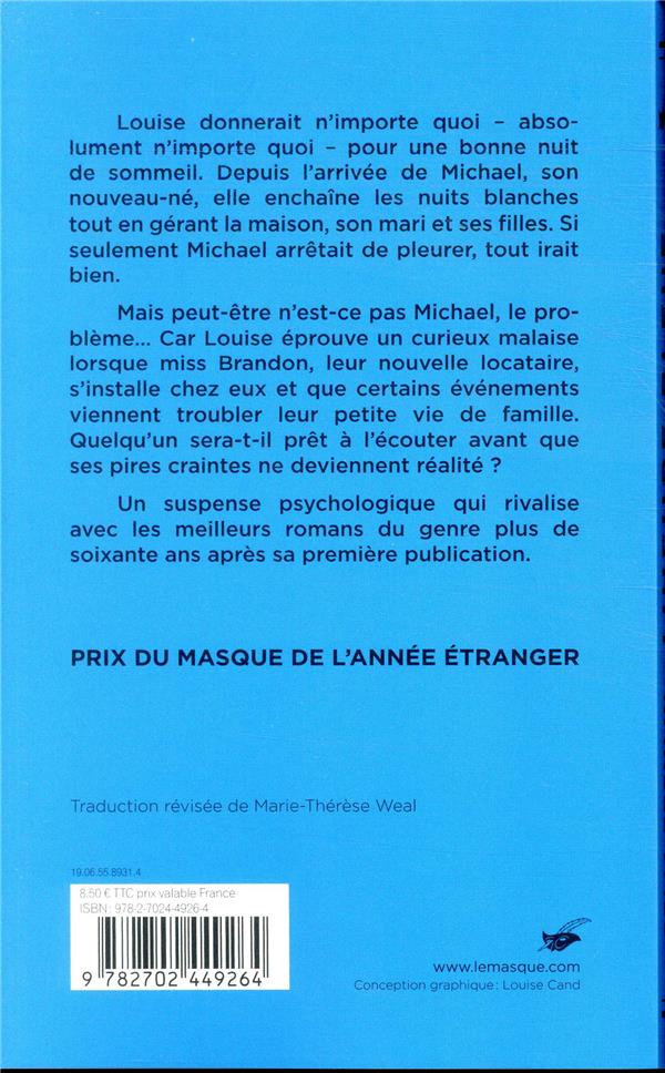 Back cover of L'heure bleue