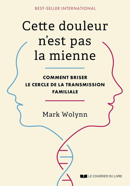 Front cover of Cette douleur n'est pas la mienne : Comment briser le cercle de la transmission familiale