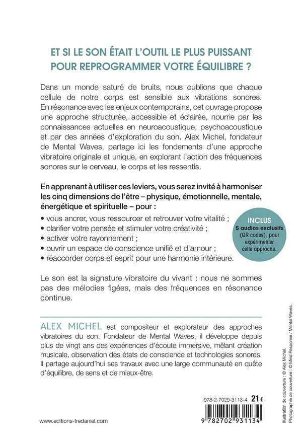 Back cover of Le pouvoir extraordinaire des sons : Une approche vibratoire pour retrouver équilibre et énergie