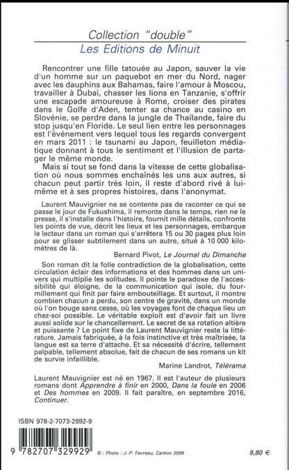 Back cover of Autour du monde