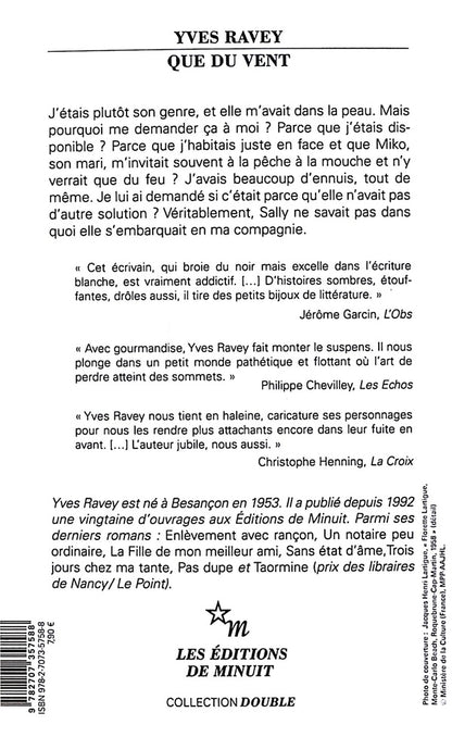Back cover of Que du vent