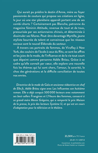 Back cover of Les influentes