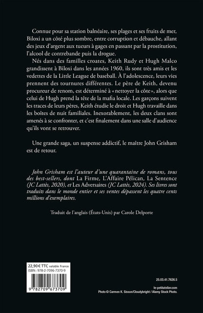 Back cover of Les garçons de Biloxi