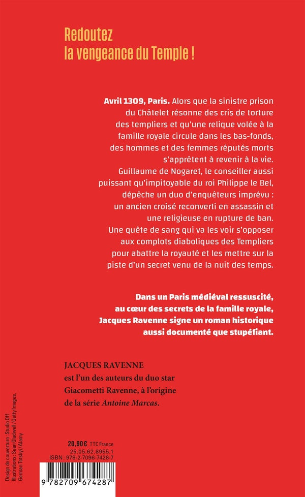 Back cover of Les Ressuscités