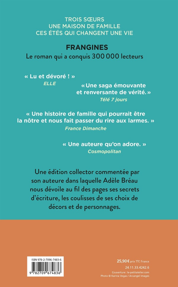 Back cover of Frangines                     (Édition Collector)