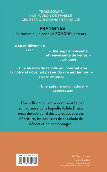 Back cover of Frangines                     (Édition Collector)