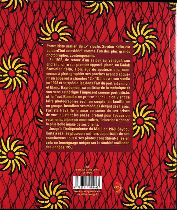 Back cover of Seydou Keïta