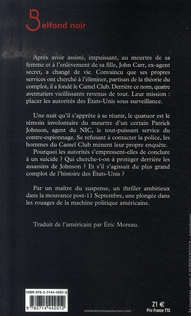 Back cover of Le camel club