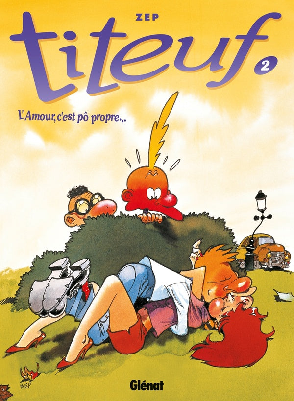 Front cover of Titeuf Tome 2 : l'amour c'est pô propre