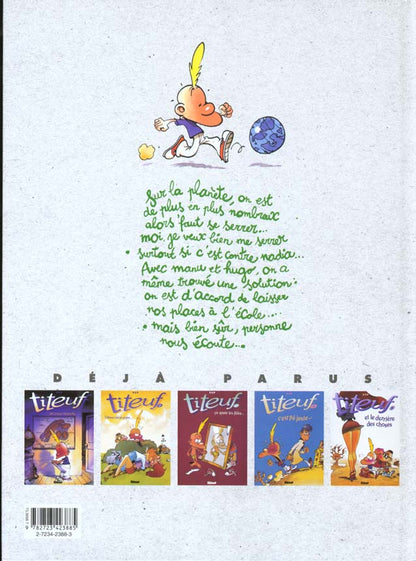 Back cover of Titeuf Tome 6 : tchô, monde cruel