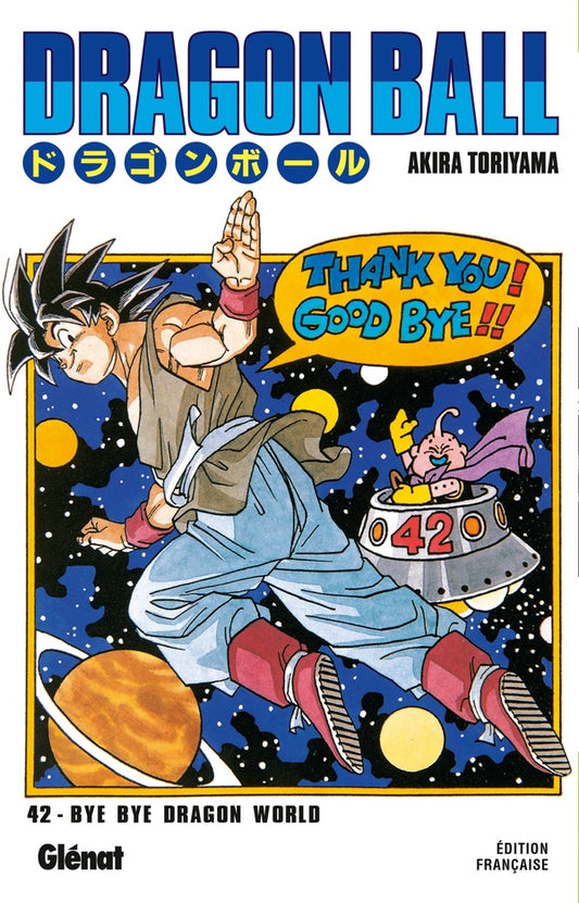 Front cover of Dragon Ball - édition originale Tome 42 : bye bye dragon world