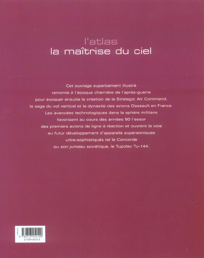 Back cover of L'atlas la maitrise du ciel