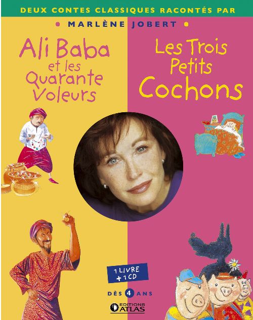 Front cover of Ali baba et les quarante voleurs ; les 3 petits cochons
