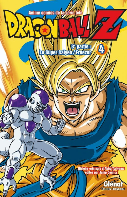 Front cover of Dragon Ball Z - cycle 3 ; le super Saïyen / Freezer Tome 4