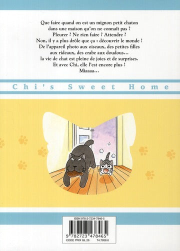 Back cover of Chi ; une vie de chat Tome 3