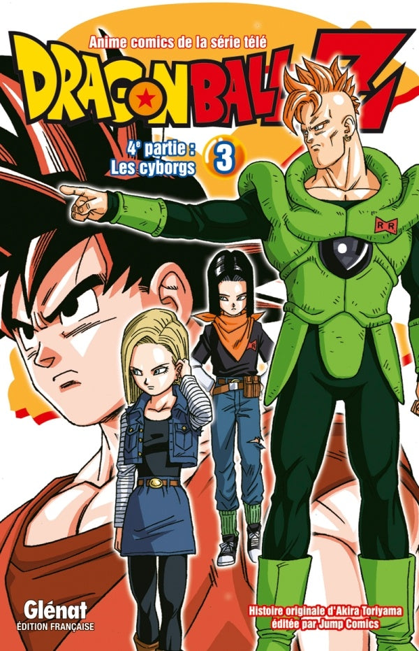 Front cover of Dragon Ball Z - cycle 4 ; les cyborgs Tome 3