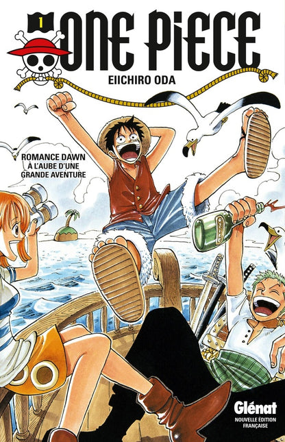 Front cover of One Piece - édition originale Tome 1 : Romance Dawn, à l'aube d'une grande aventure