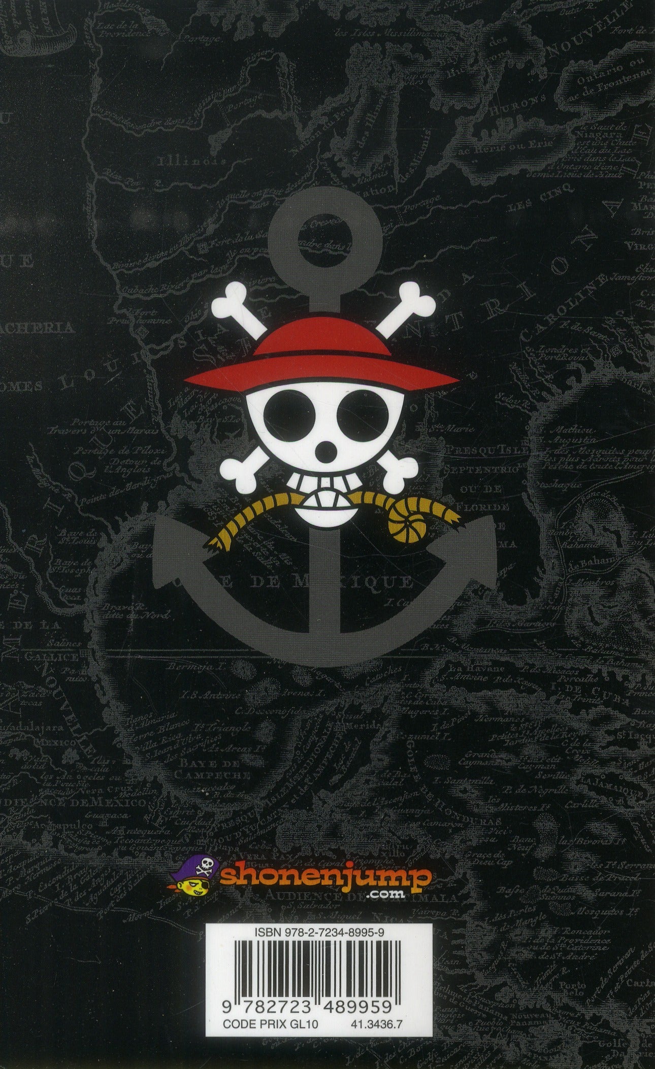 Back cover of One Piece - édition originale Tome 8 : je ne mourrai pas !
