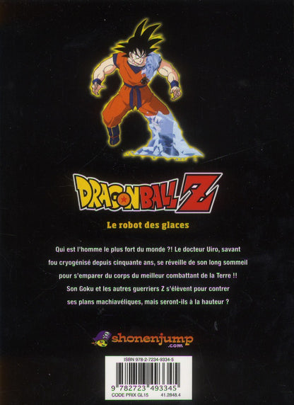 Back cover of Dragon Ball Z - les films Tome 2 : le robot des glaces