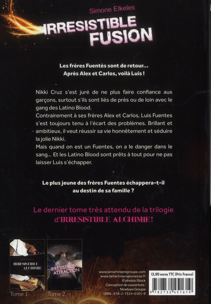 Back cover of Irrésistible fusion