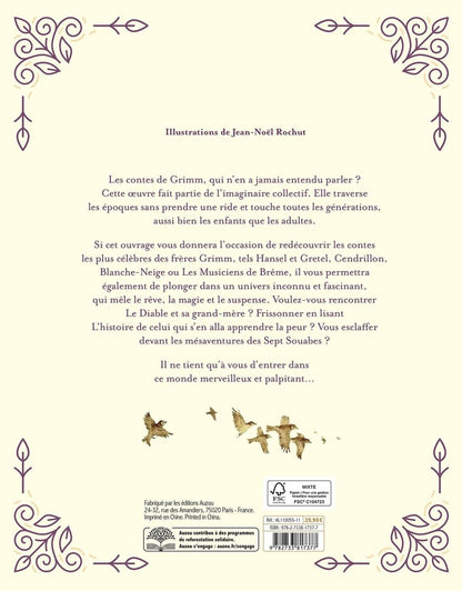 Back cover of Les contes de Grimm