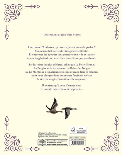 Back cover of Les plus beaux contes d'Andersen