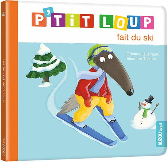 Front cover of P'tit Loup fait du ski