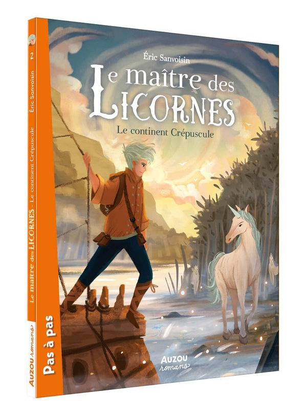 Front cover of Le maître des licornes Tome 2 : le continent crépuscule