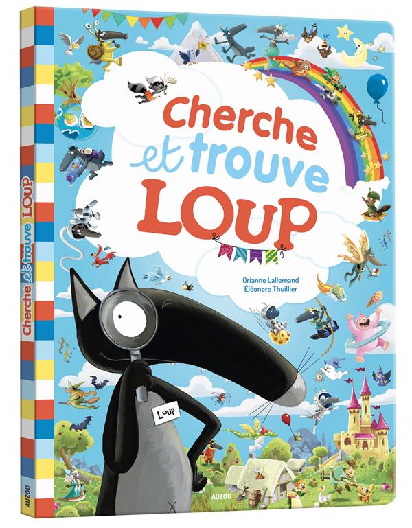 Front cover of Cherche et trouve géant : Loup