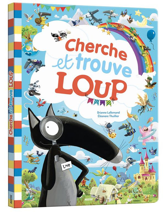 Front cover of Cherche et trouve géant : Loup