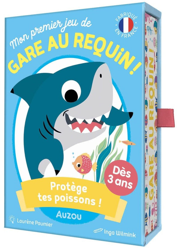 Front cover of Mon premier jeu de gare au requin !