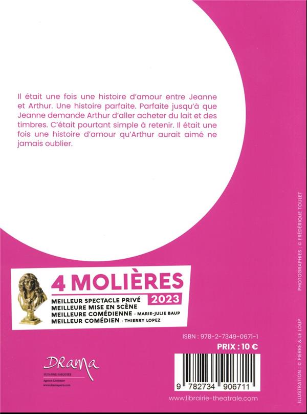 Back cover of Oublie-moi : in other words