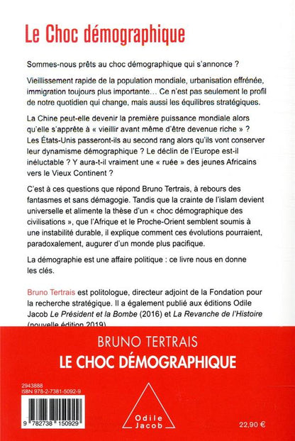 Back cover of Le choc démographique