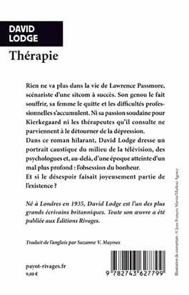 Back cover of Thérapie