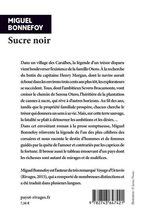 Back cover of Sucre noir