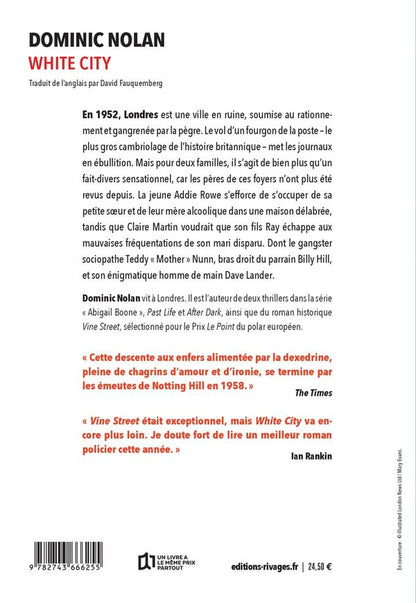 Back cover of White city