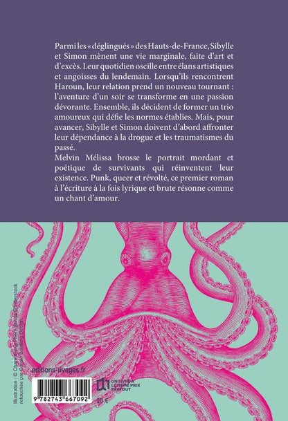 Back cover of Une pieuvre au plafond