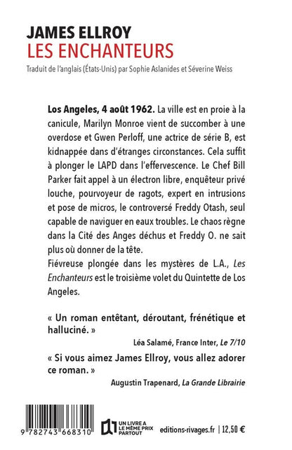 Back cover of Les enchanteurs