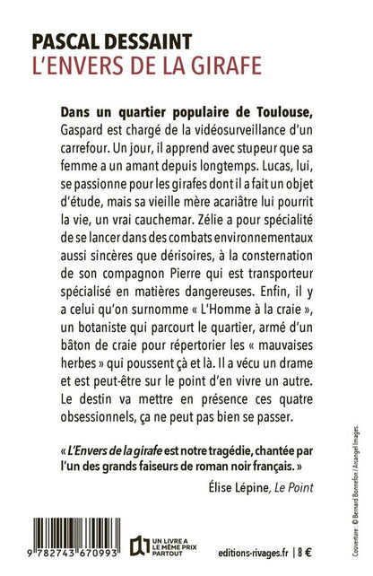Back cover of L'Envers de la girafe